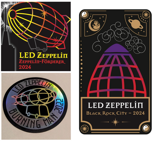 2024 Zeppelin Sticker Bundle
